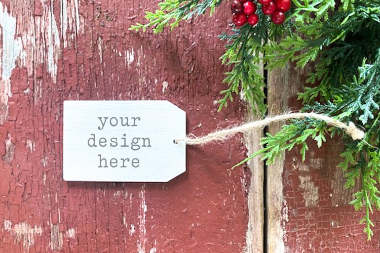 Christmas Tag Svg Image 23