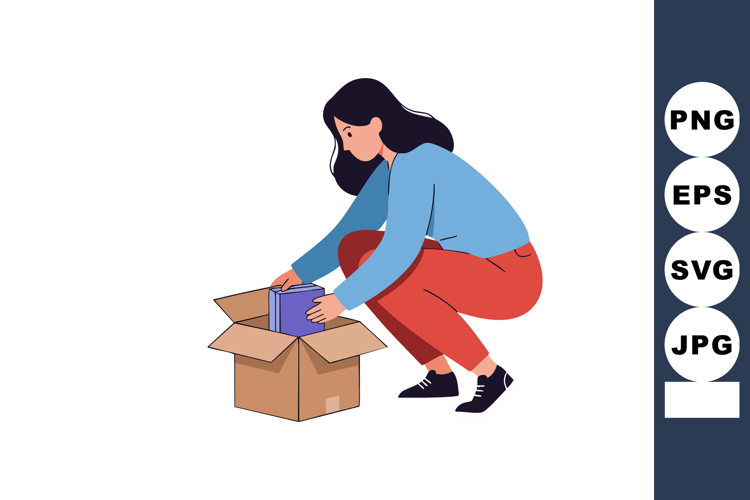 Cardboard Box Clipart Image 23