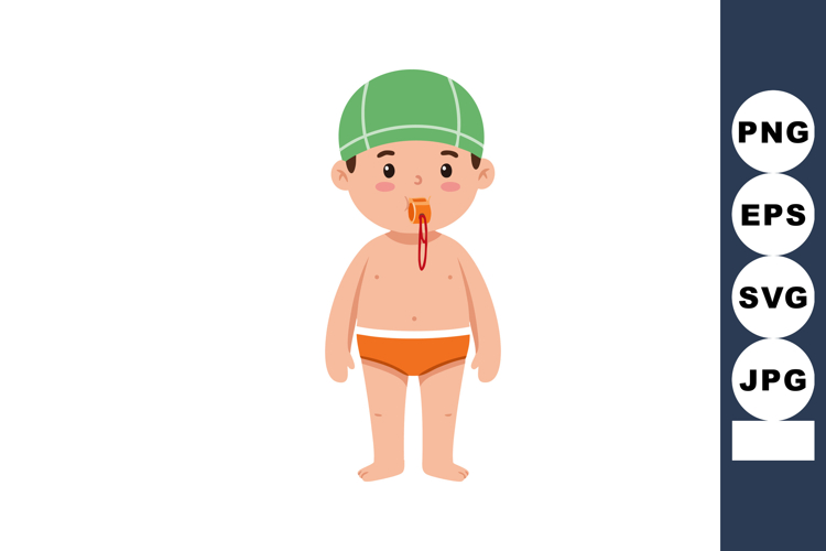 Swimmer Clipart