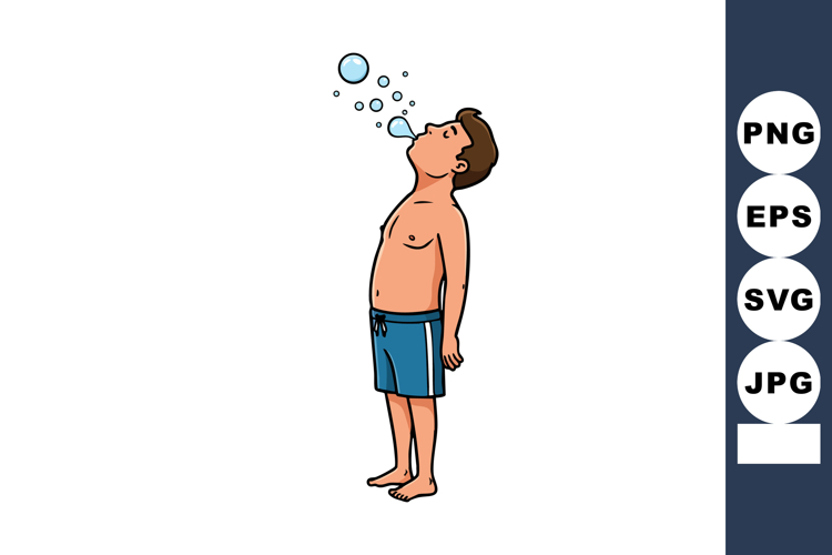 Blowing Bubbles Clipart Image 8