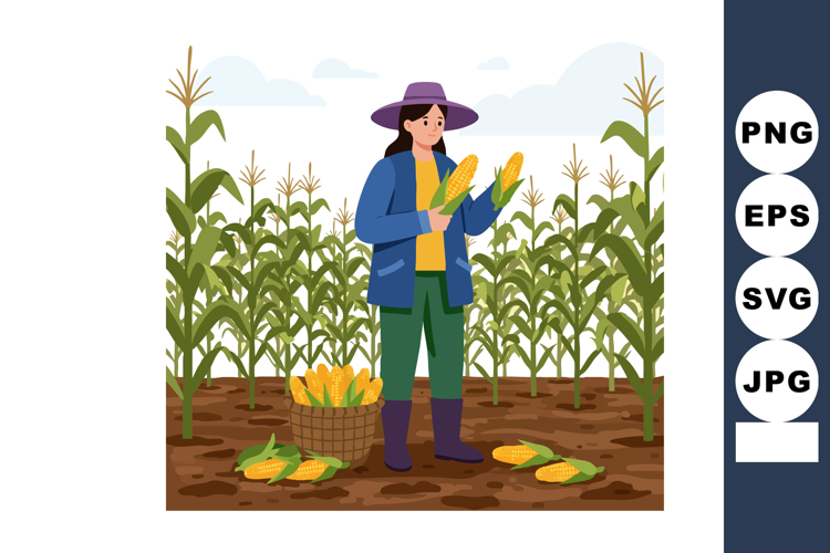Farmer Clipart Image 6