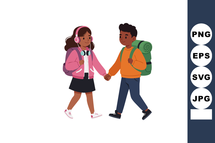 Hiking Clipart Image 3