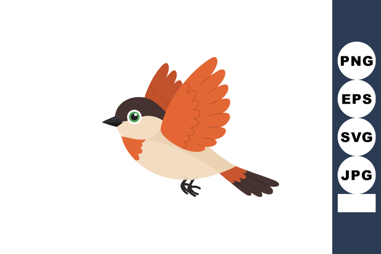 Bird Vector Image 9