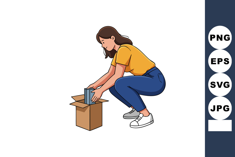Cardboard Box Clipart Image 11
