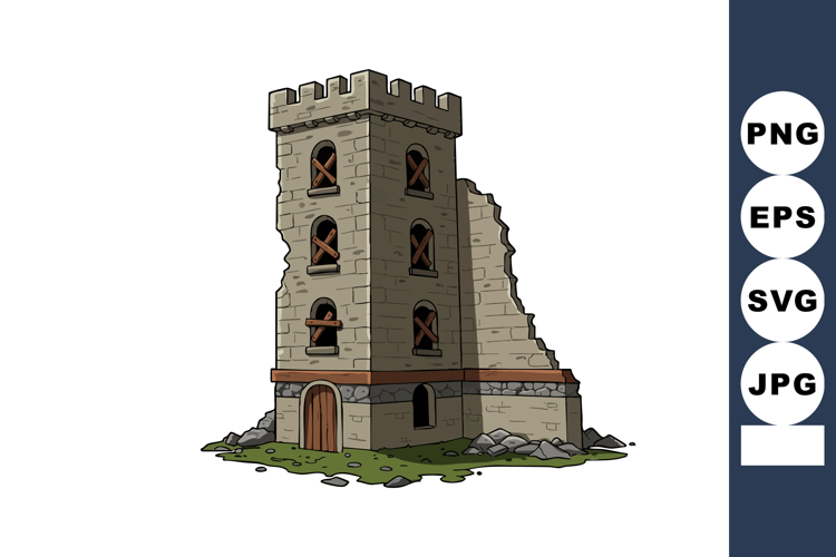 Castle Clipart Image 16
