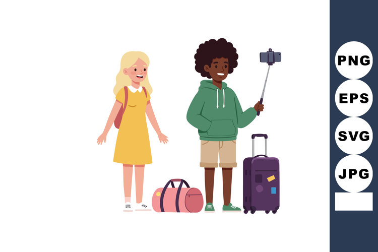 Luggage Clipart Image 2