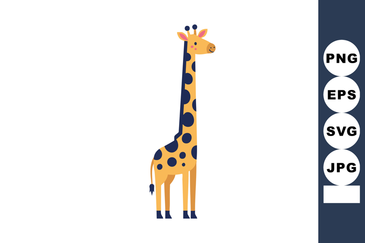Giraffe Clipart Image 7