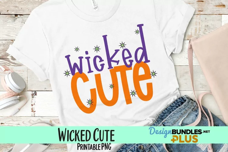 Wicked Cute Sublimation PNG