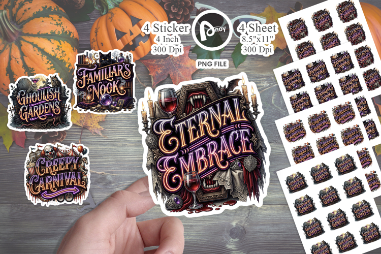 Wicked Halloween Sticker