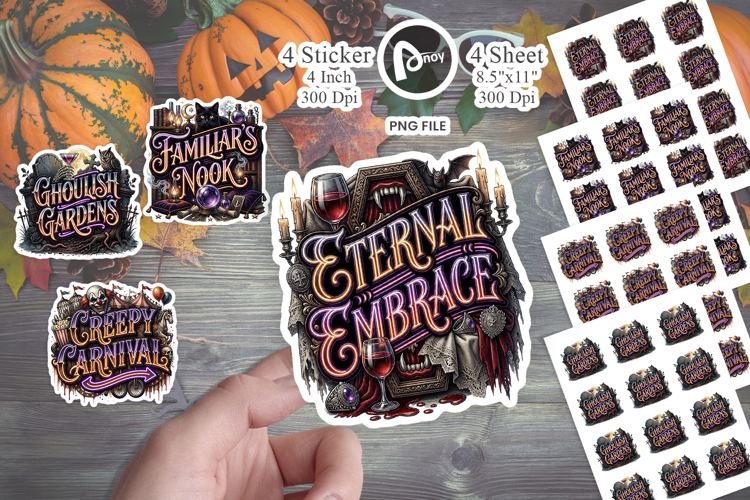 Wicked Halloween Sticker