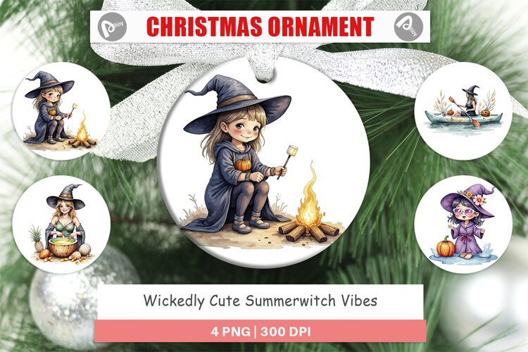 Ornament Cute Summerwitch Vibes example image 1