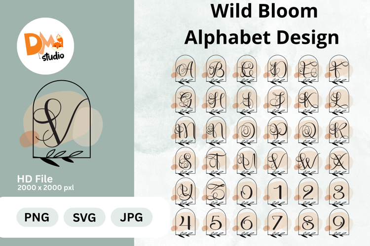 Artistic Alphabet Image 11