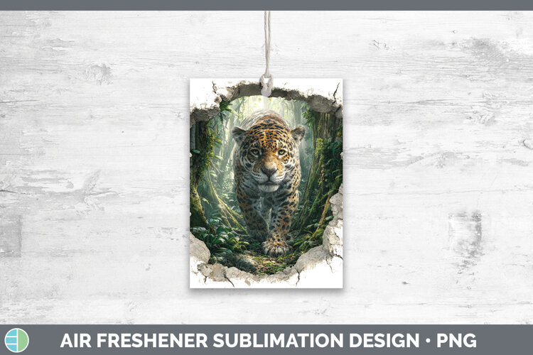 GorgeousWild Cats 3D Hole Air Freshener design.