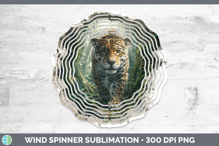 GorgeousWild Cats 3D Hole Wind Spinner design.