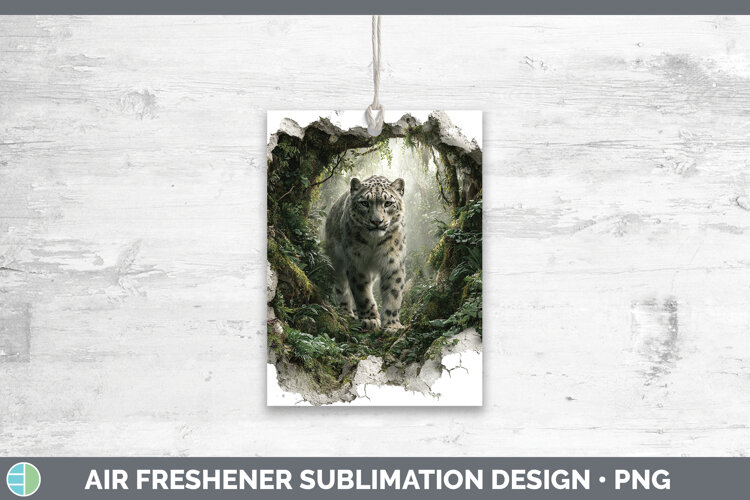 GorgeousWild Cats 3D Hole Air Freshener design.