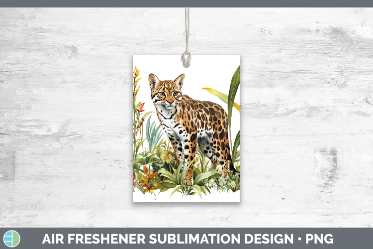 Wild Cats Andean Mountain Air Freshener Sublimation Car Fres