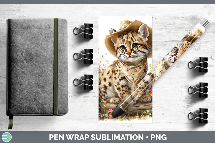 Wild Cats Bandana Summer Geoffroys Cat Pen Wrap Sublimation