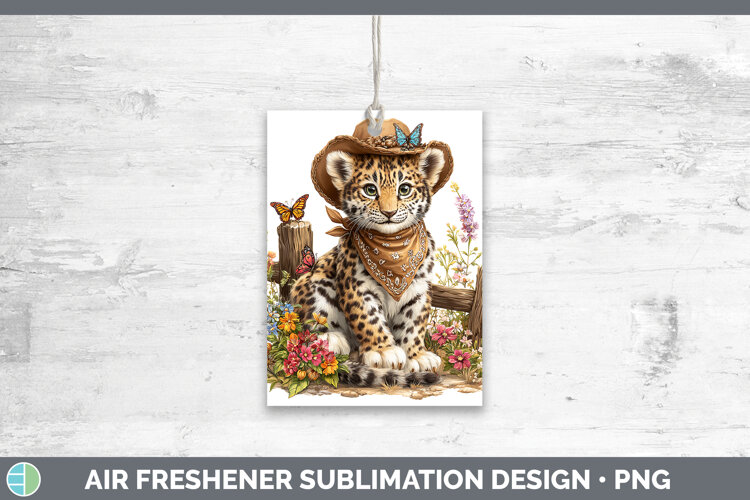 GorgeousWild Cats Bandana Summer Air Freshener design.