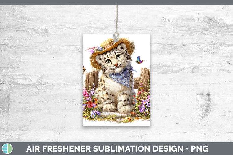 GorgeousWild Cats Bandana Summer Air Freshener design.