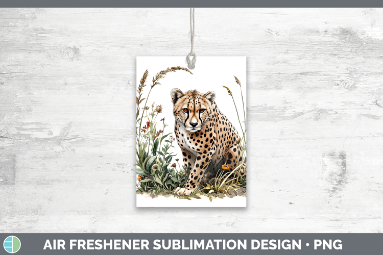 Wild Cats Cheetah Air Freshener Sublimation Car Freshener De