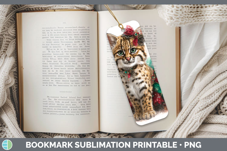 Printable Christmas Bookmark Image 6