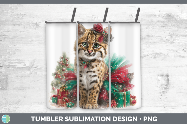 Geoffroys Cat Tumbler Wild Cats Cute Christmas Sublimation 2