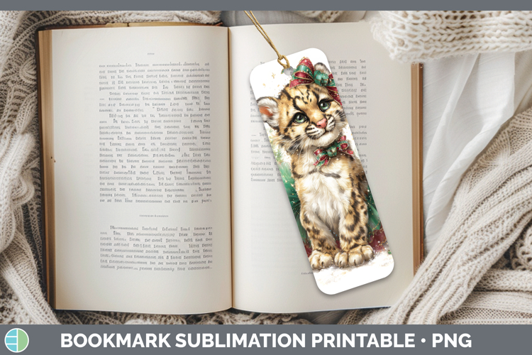 Printable Christmas Bookmark Image 3