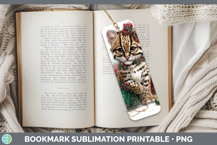 Printable Christmas Bookmark Image 24