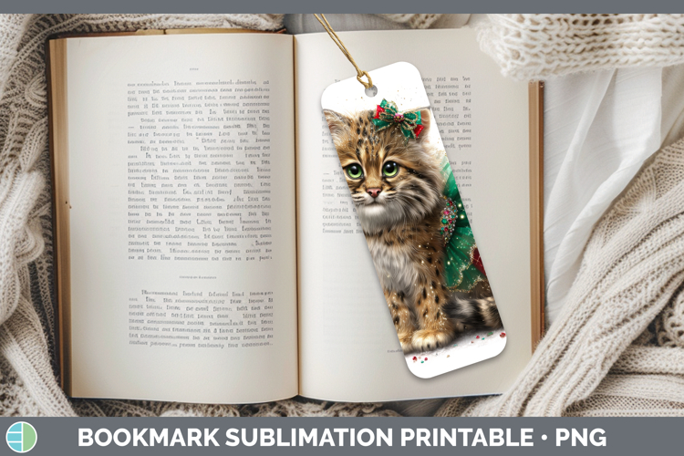 Printable Christmas Bookmark Image 22