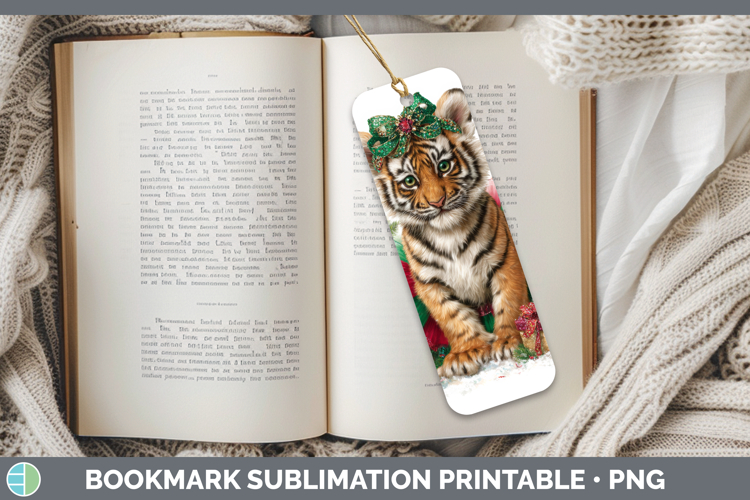 Printable Christmas Bookmark Image 19