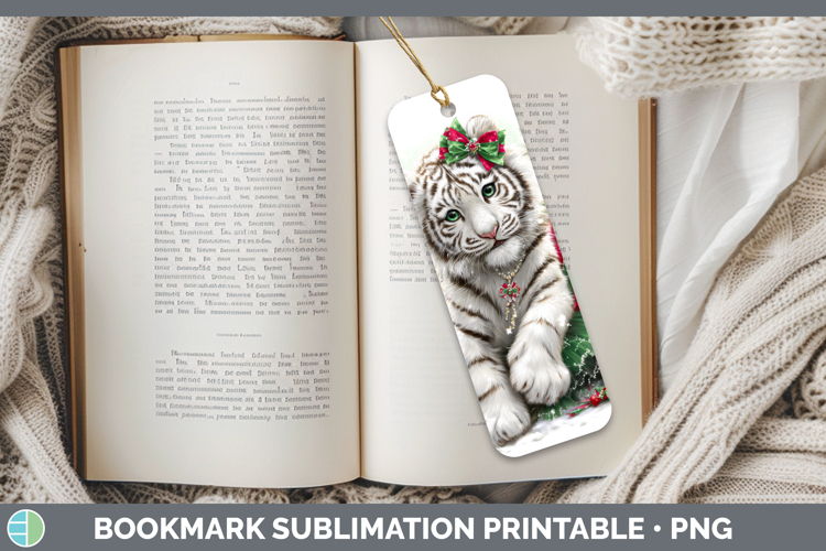 Printable Christmas Bookmark Image 18