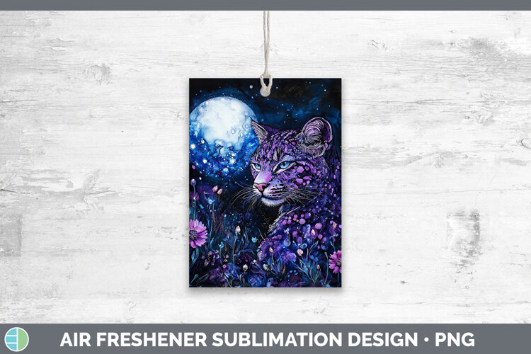 GorgeousWild Cats Galaxy Air Freshener design.