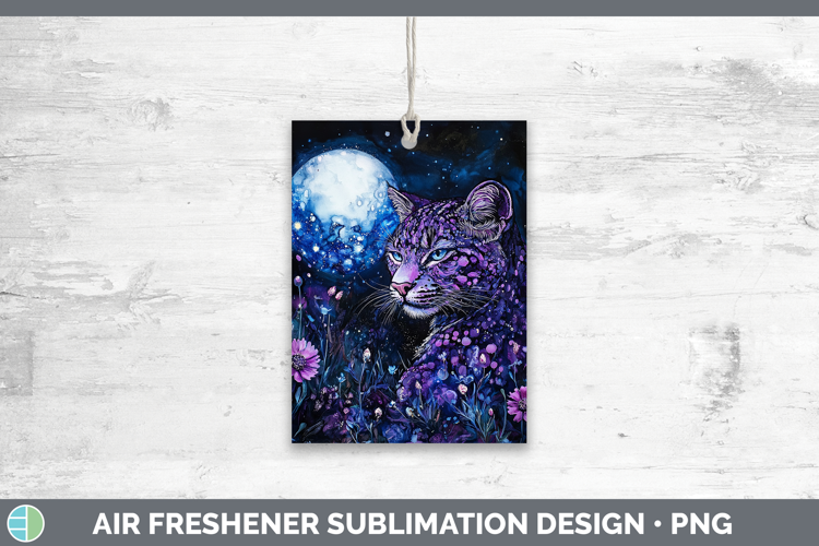 Wild Cats Galaxy Geoffroys Cat Air Freshener Sublimation Car