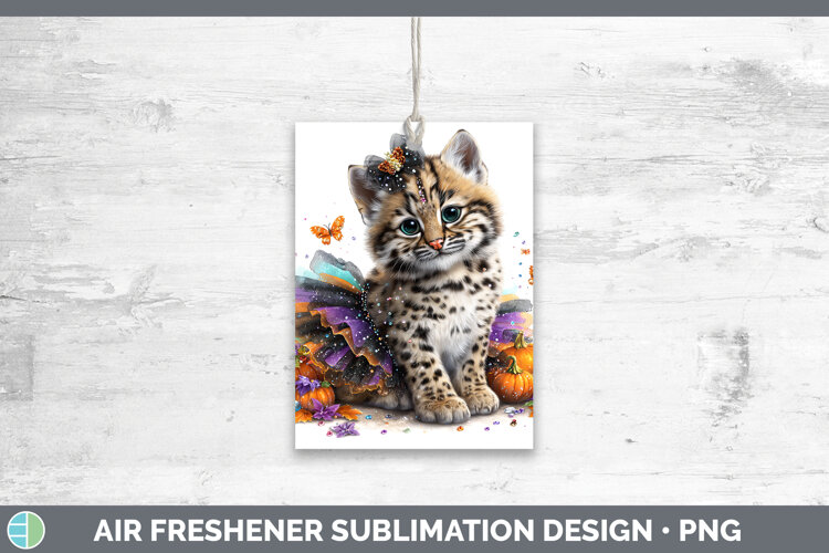 GorgeousWild Cats Halloween Air Freshener design.