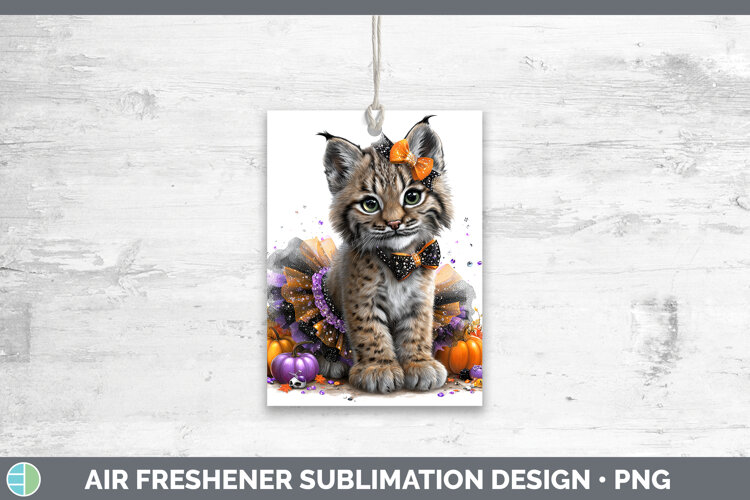 GorgeousWild Cats Halloween Air Freshener design.