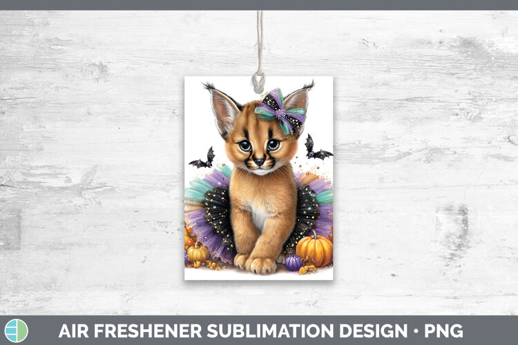 GorgeousWild Cats Halloween Air Freshener design.