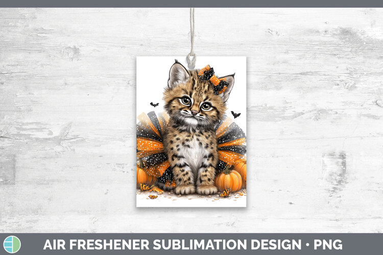 GorgeousWild Cats Halloween Air Freshener design.