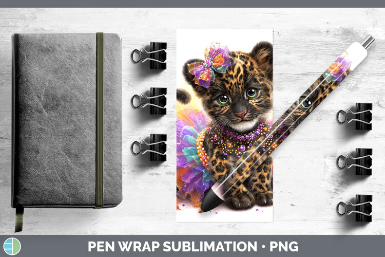 GorgeousWild Cats Halloween Pen Wrap design.