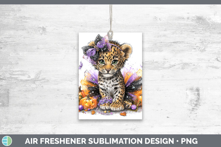 GorgeousWild Cats Halloween Air Freshener design.