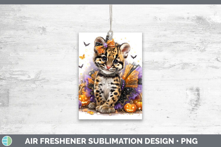 GorgeousWild Cats Halloween Air Freshener design.