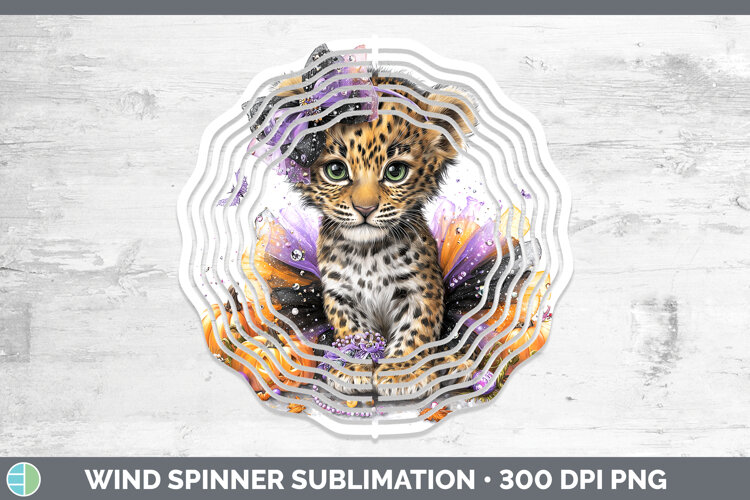 GorgeousWild Cats Halloween Wind Spinner design.
