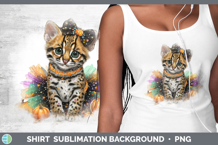 GorgeousWild Cats Halloween Shirt design.