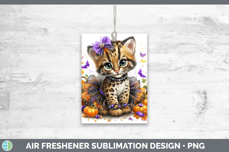 GorgeousWild Cats Halloween Air Freshener design.