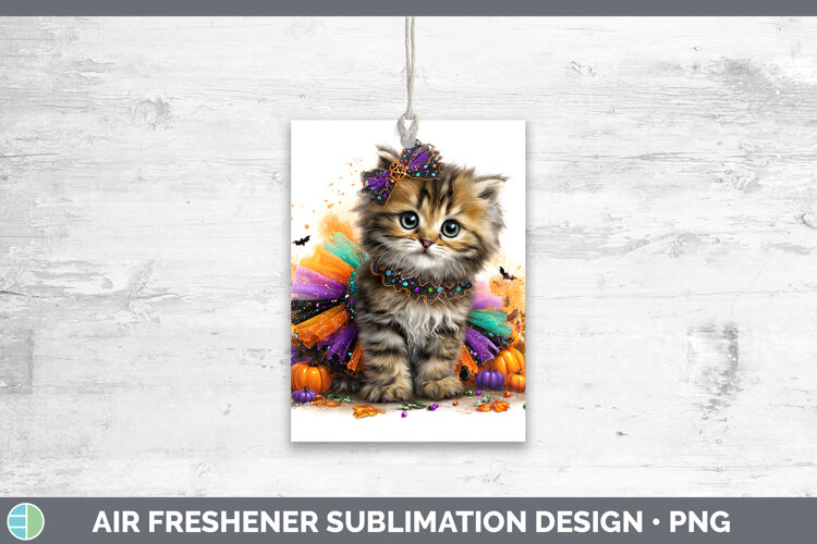 GorgeousWild Cats Halloween Air Freshener design.