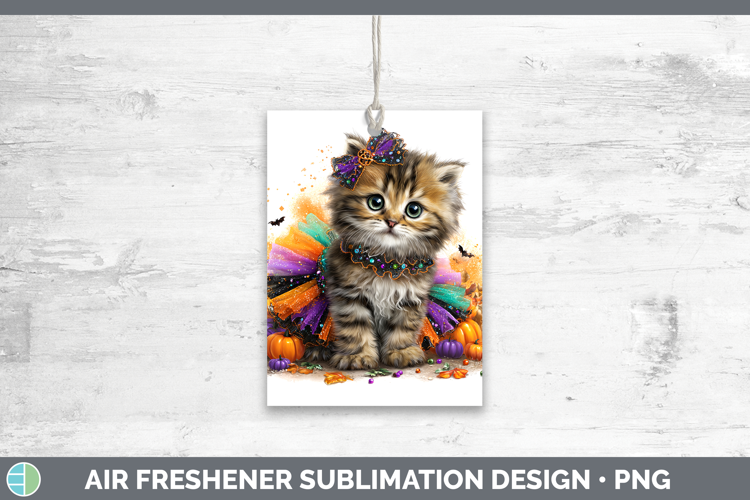 Wild Cats Halloween Pallas Cat Air Freshener Sublimation Car