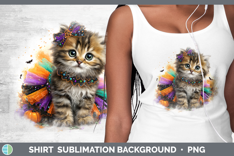 Wild Cats Halloween Pallas Cat Shirt Sublimation Background