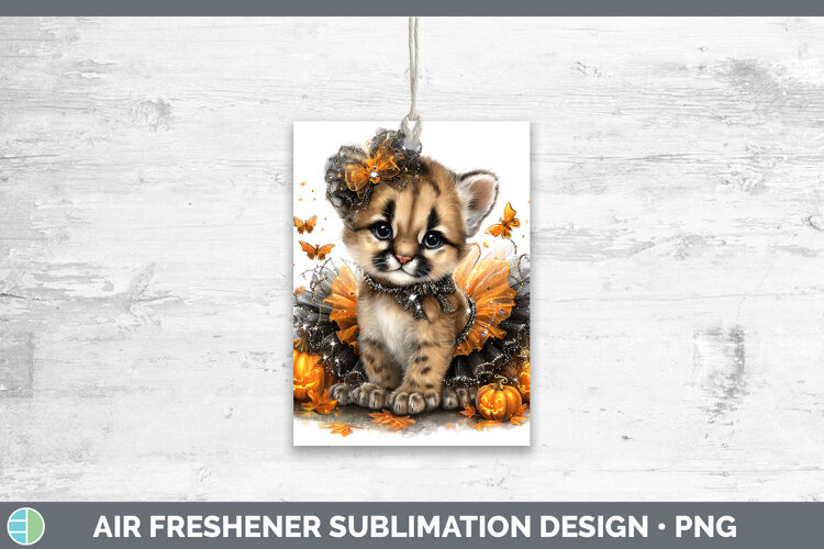 GorgeousWild Cats Halloween Air Freshener design.
