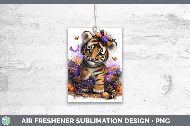 GorgeousWild Cats Halloween Air Freshener design.