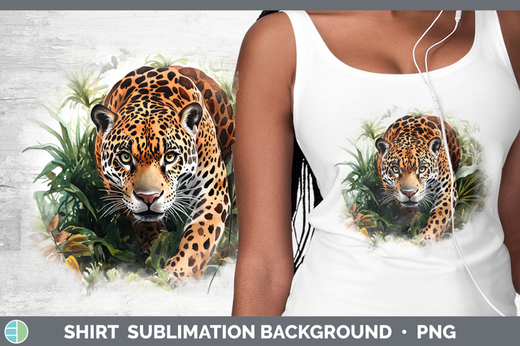 Wild Cats Jaguar Shirt Sublimation Sublimation Background De