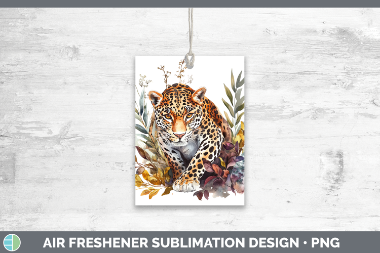 Wild Cats Leopard Air Freshener Sublimation Car Freshener De